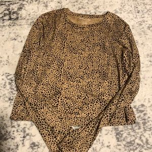 Cheetah American Eagle Crop Top